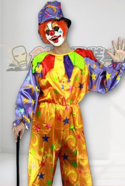 34FE-黃衣紫袖小丑 Clown